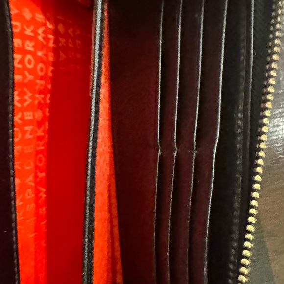 Kate Spade Black and Cream Polka Dot Wallet - Picture 7 of 12